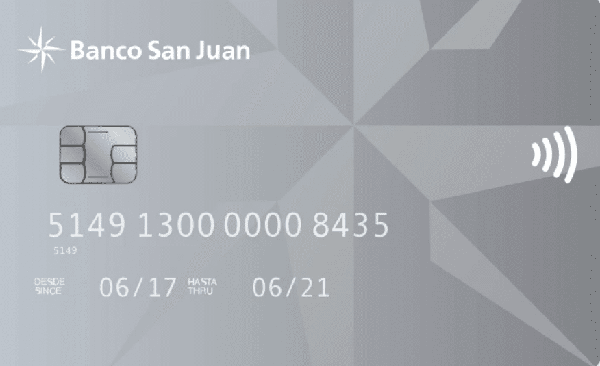 SAN JUAN TARJETA DE CREDITO INTERNACIONAL