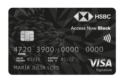 HSBC ACCESS NOW BLACK
