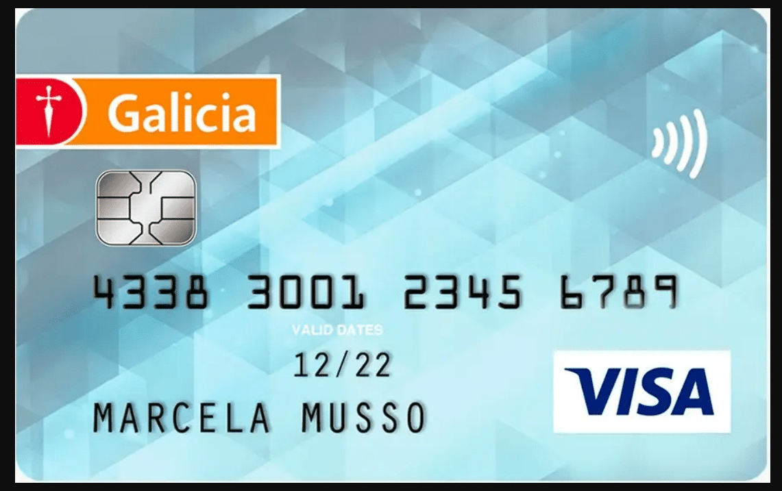 Tarjeta Galicia Visa Internacional