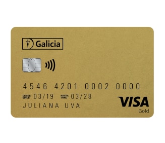 tarjeta Galicia Visa Gold