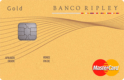 Tarjeta Ripley Gold Mastercard